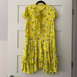 Alice + Olivia Yellow Sundress